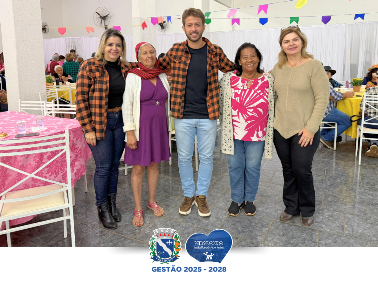 Festa Julina anima a manhã dos idosos dos CCIs e CRAS!