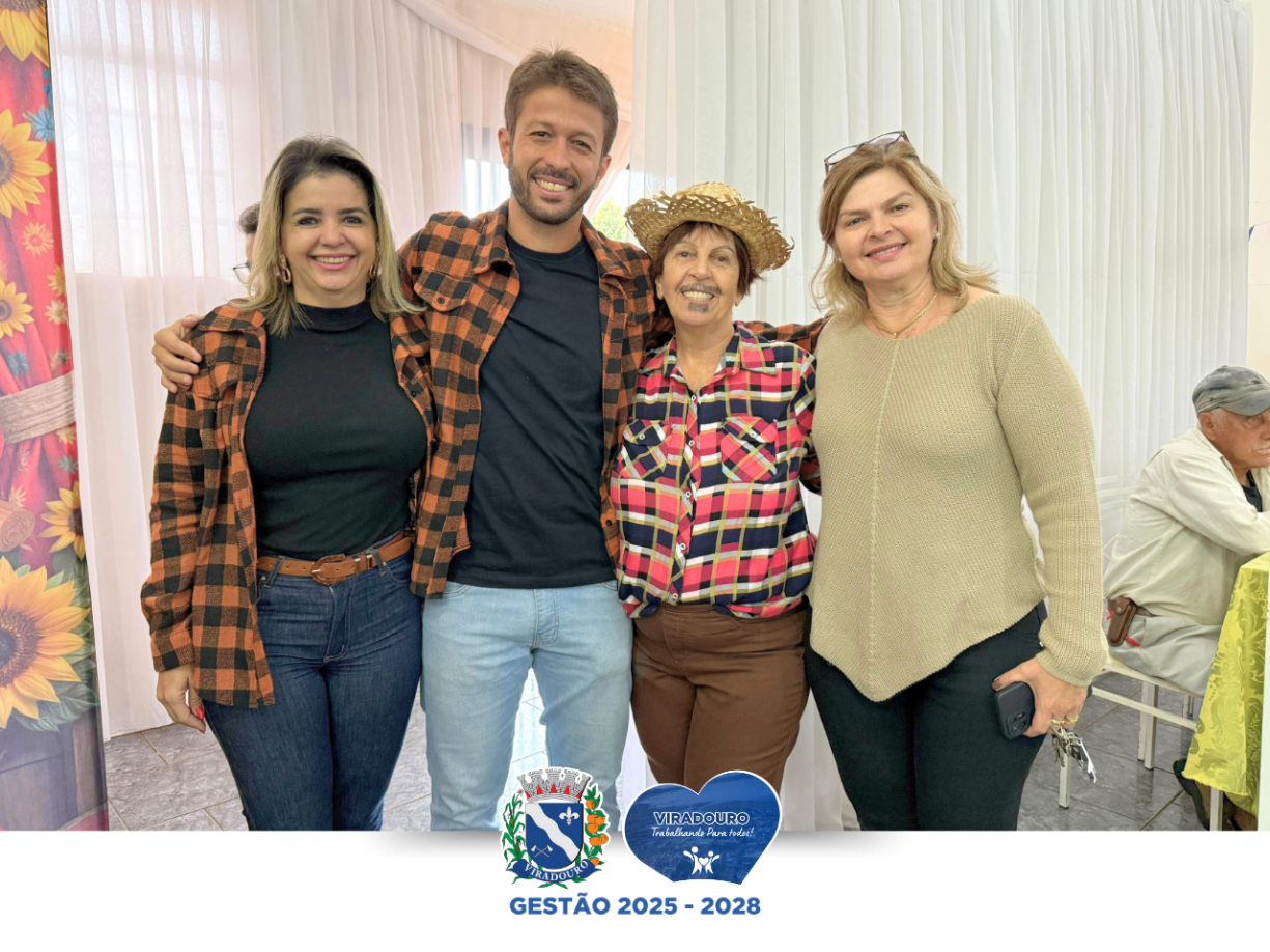 Festa Julina anima a manhã dos idosos dos CCIs e CRAS!
