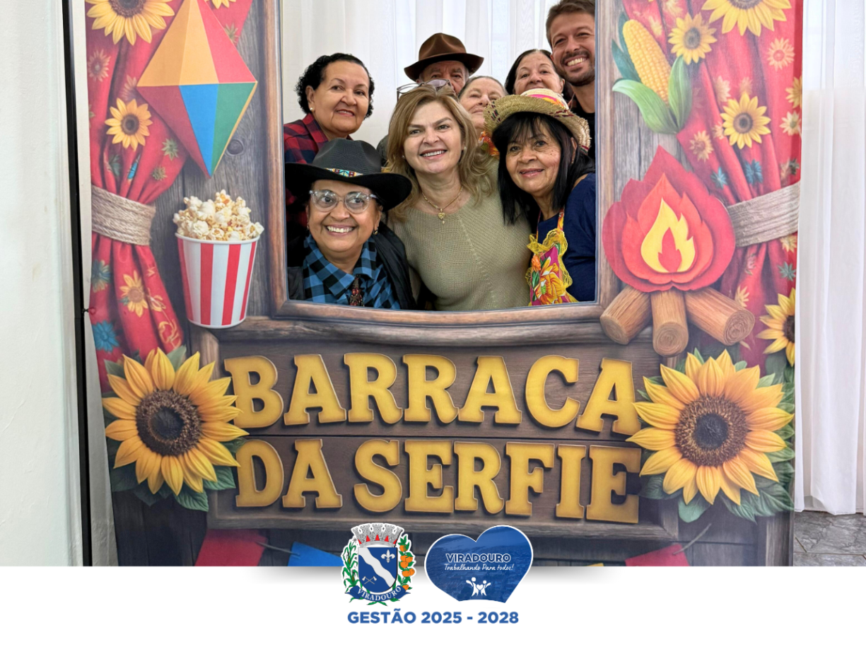Festa Julina anima a manhã dos idosos dos CCIs e CRAS!