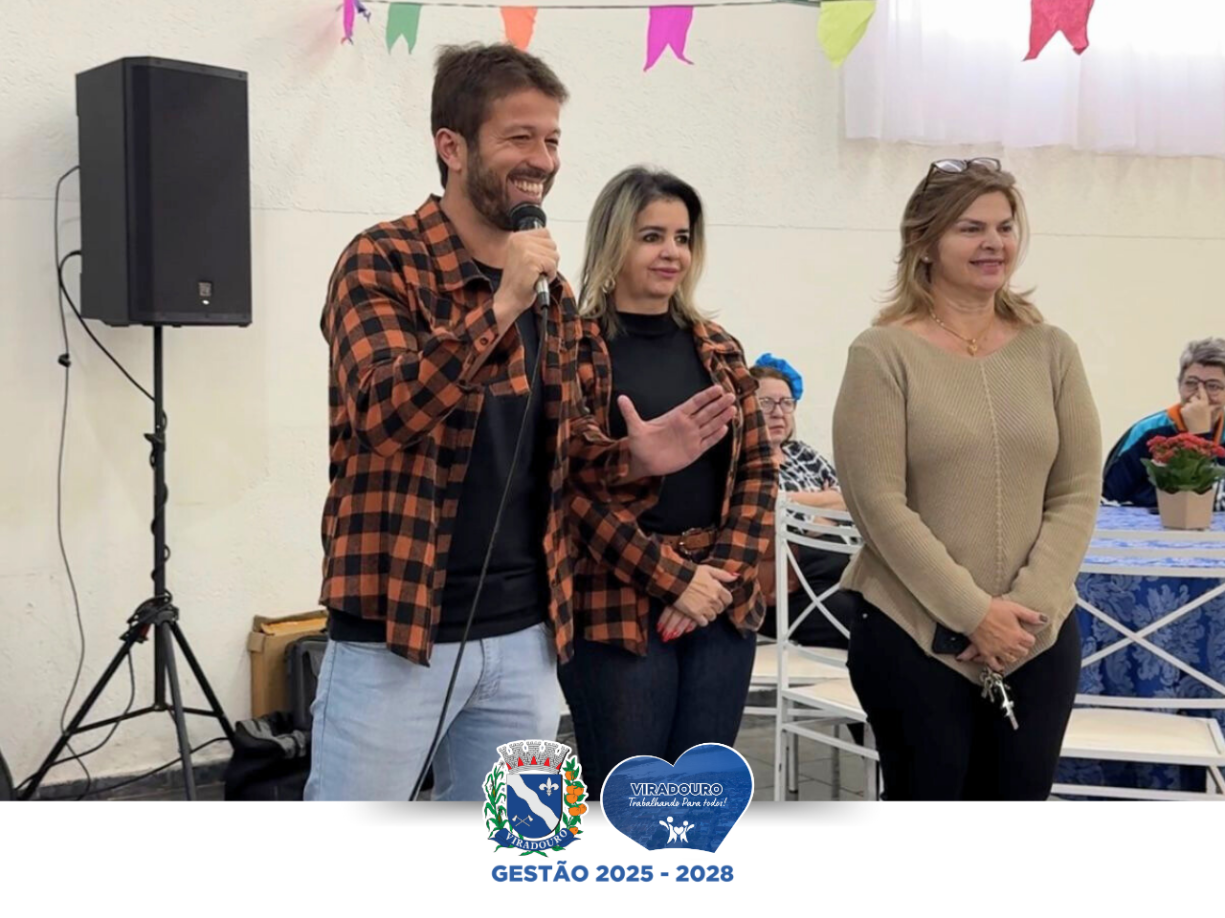 Festa Julina anima a manhã dos idosos dos CCIs e CRAS!