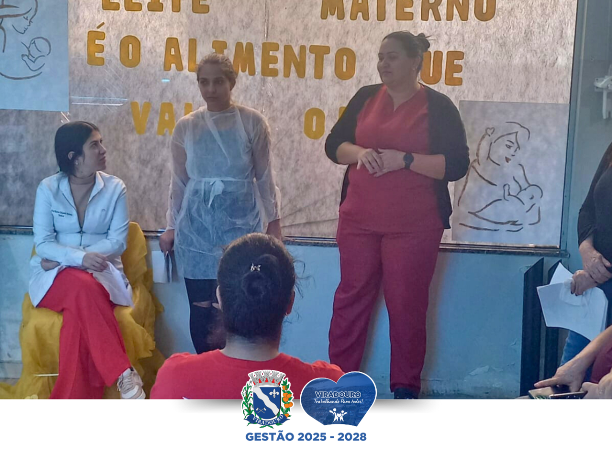 Agosto Dourado - Mês de Valorização do Aleitamento Materno!