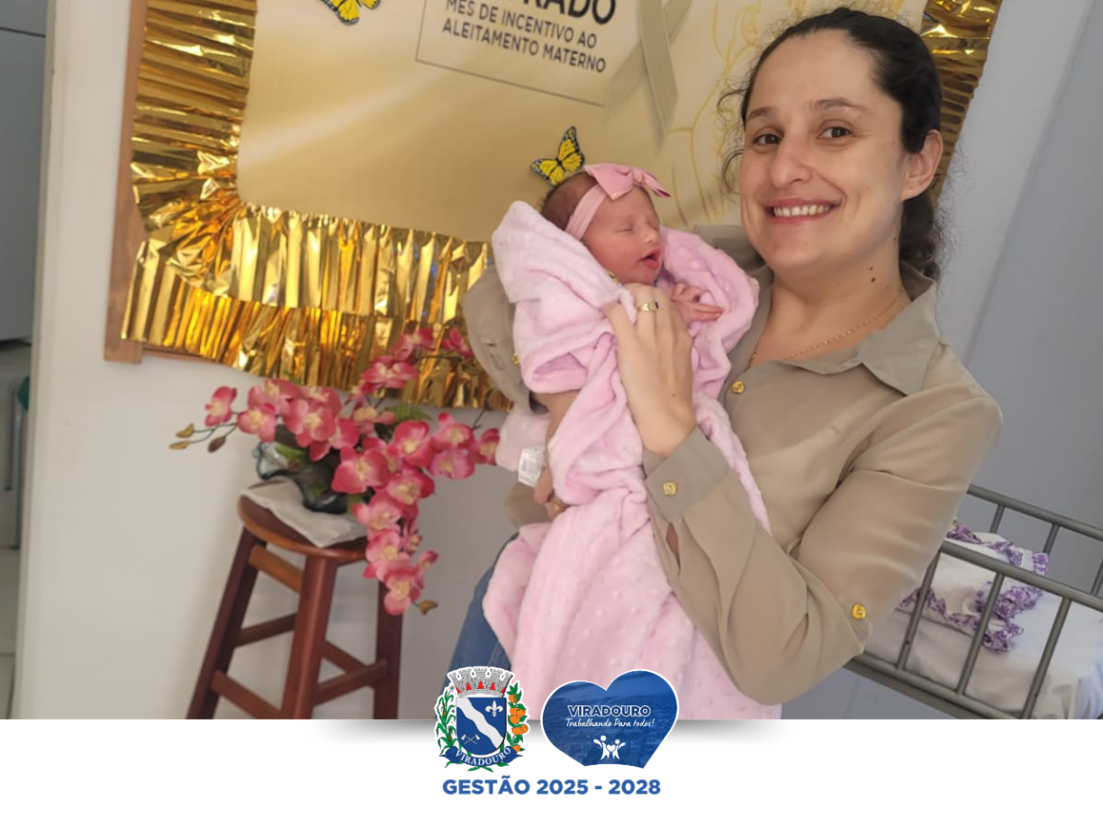 Agosto Dourado - Mês de Valorização do Aleitamento Materno!