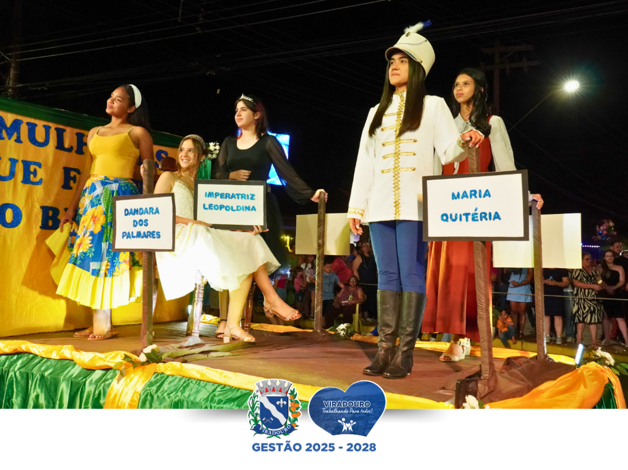 Desfile Cívico de 7 de Setembro Reúne Comunidade e Celebra História do Brasil, em Viradouro