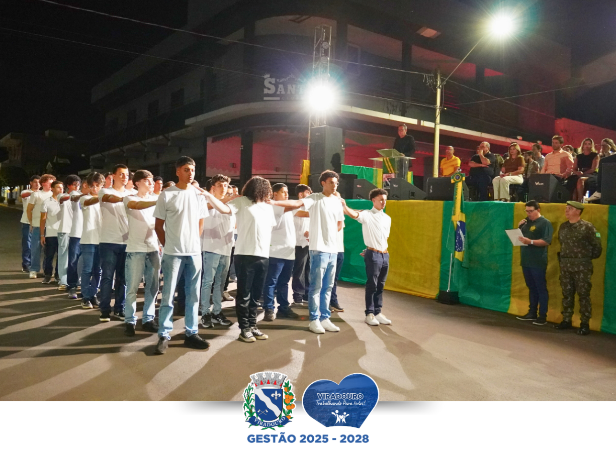 Desfile Cívico de 7 de Setembro Reúne Comunidade e Celebra História do Brasil, em Viradouro