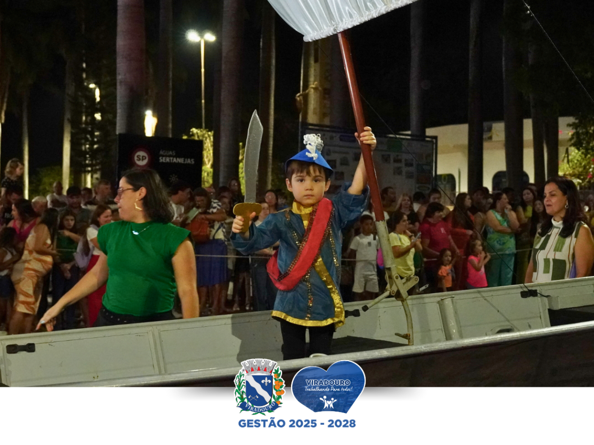 Desfile Cívico de 7 de Setembro Reúne Comunidade e Celebra História do Brasil, em Viradouro