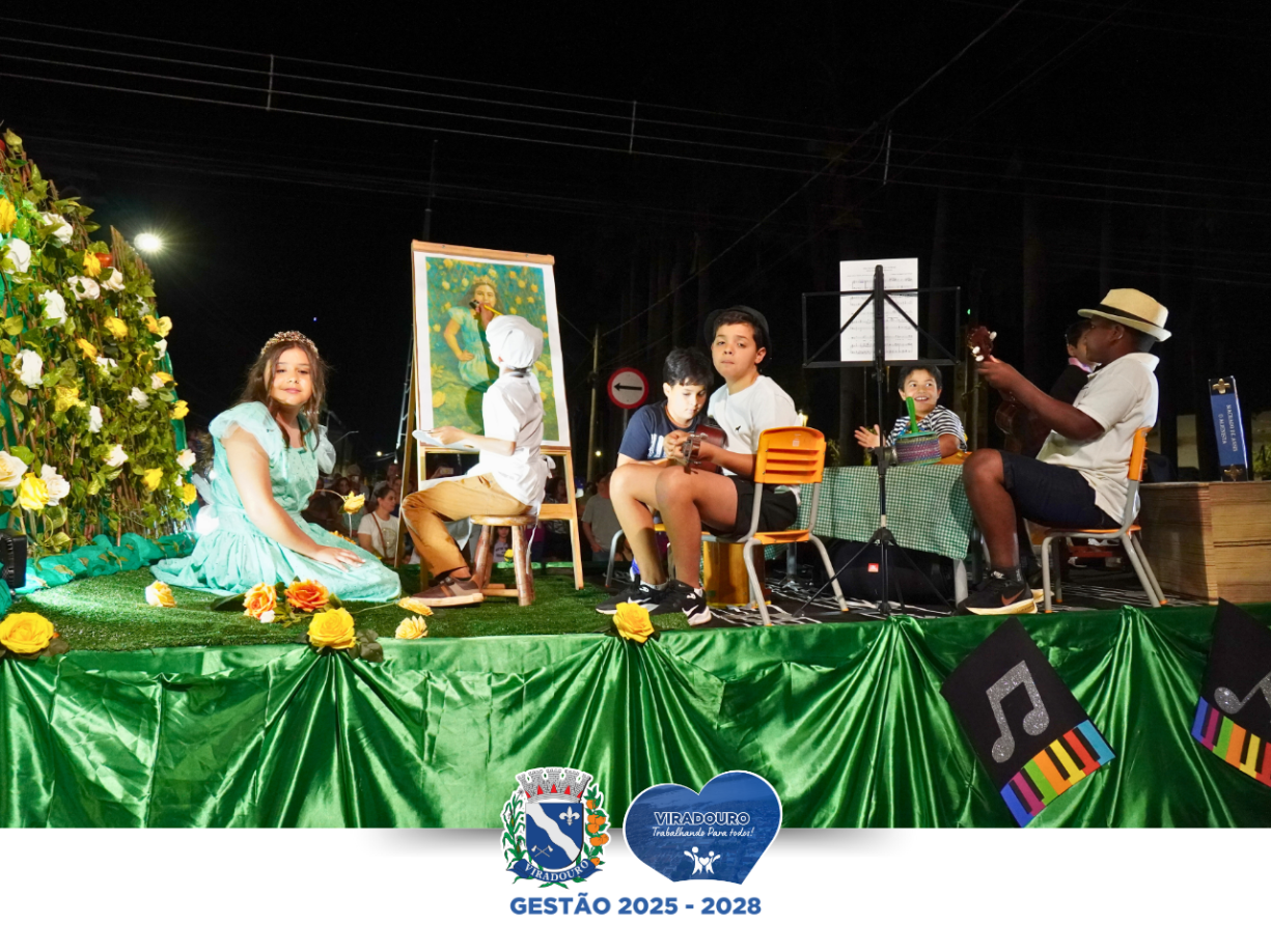 Desfile Cívico de 7 de Setembro Reúne Comunidade e Celebra História do Brasil, em Viradouro