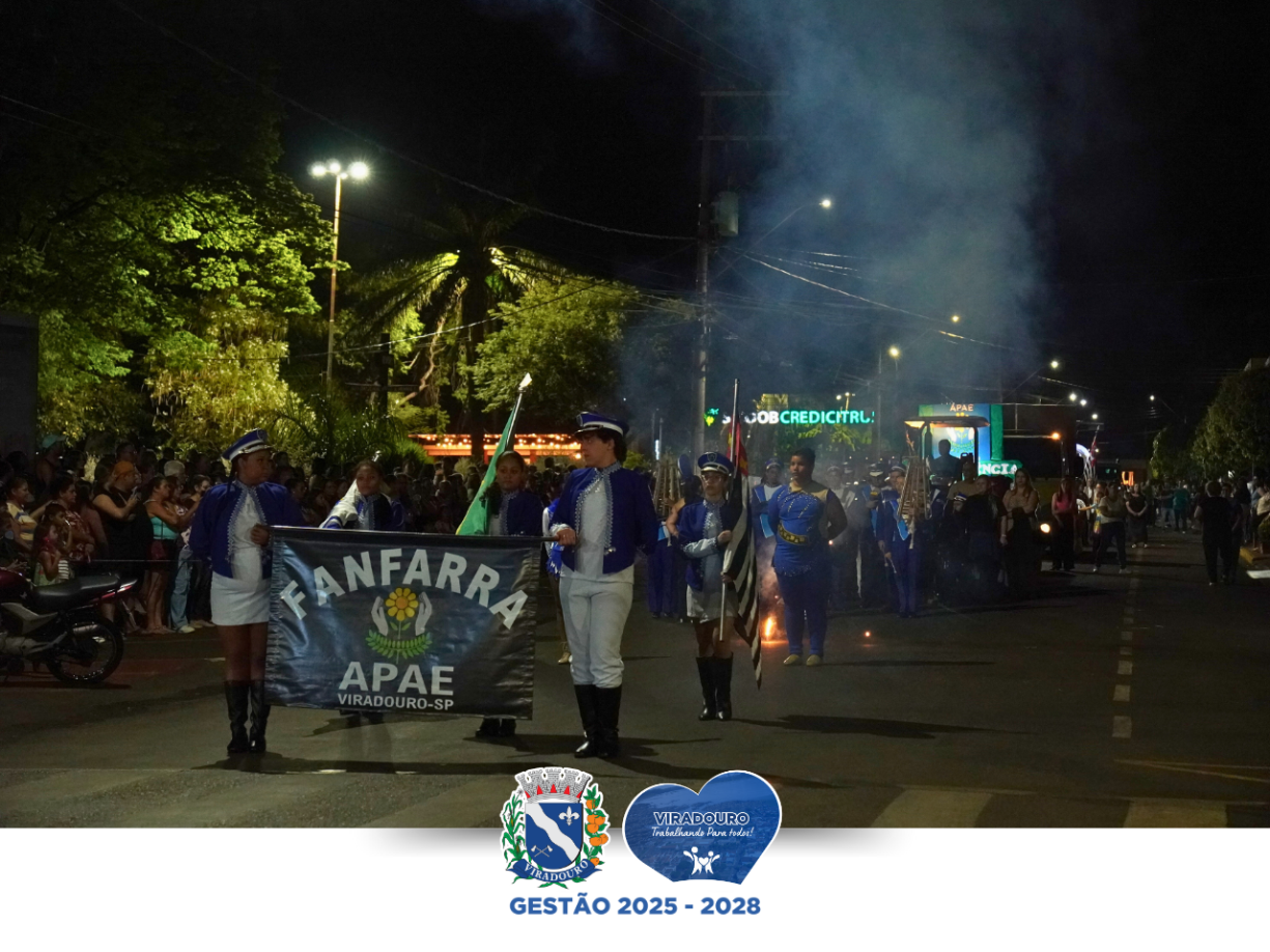 Desfile Cívico de 7 de Setembro Reúne Comunidade e Celebra História do Brasil, em Viradouro
