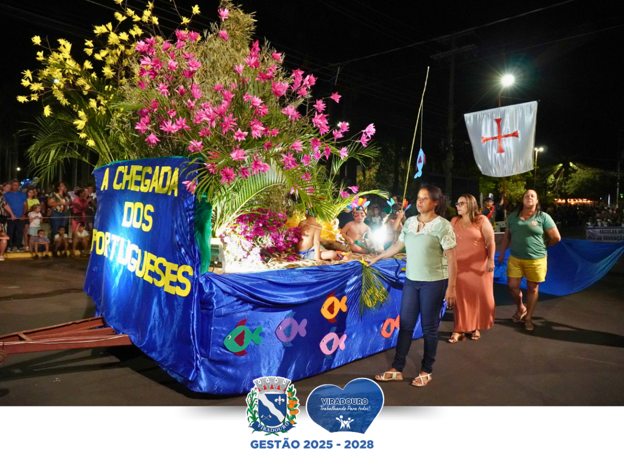 Desfile Cívico de 7 de Setembro Reúne Comunidade e Celebra História do Brasil, em Viradouro