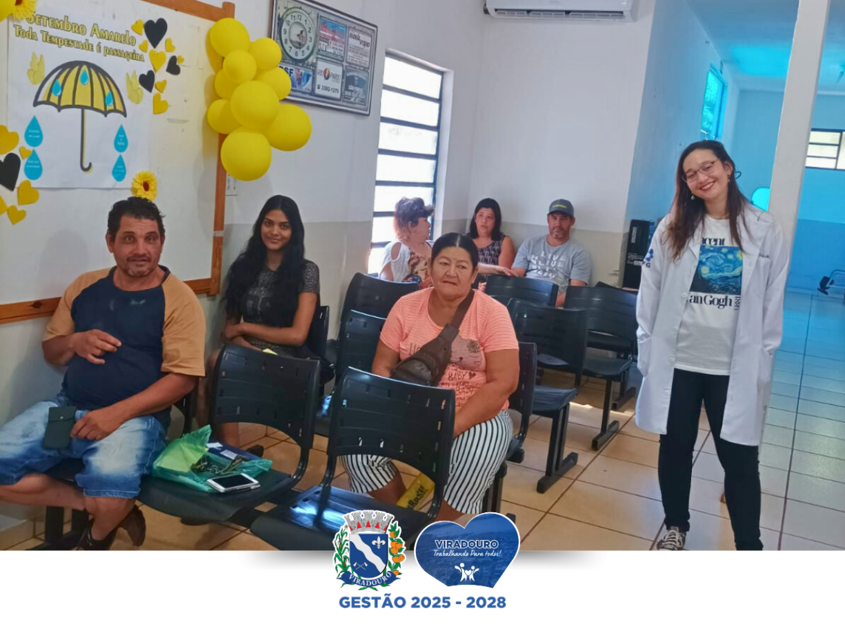 Setembro Amarelo: Viradouro Promove Ações de Conscientização e Cuidado com a Saúde Mental