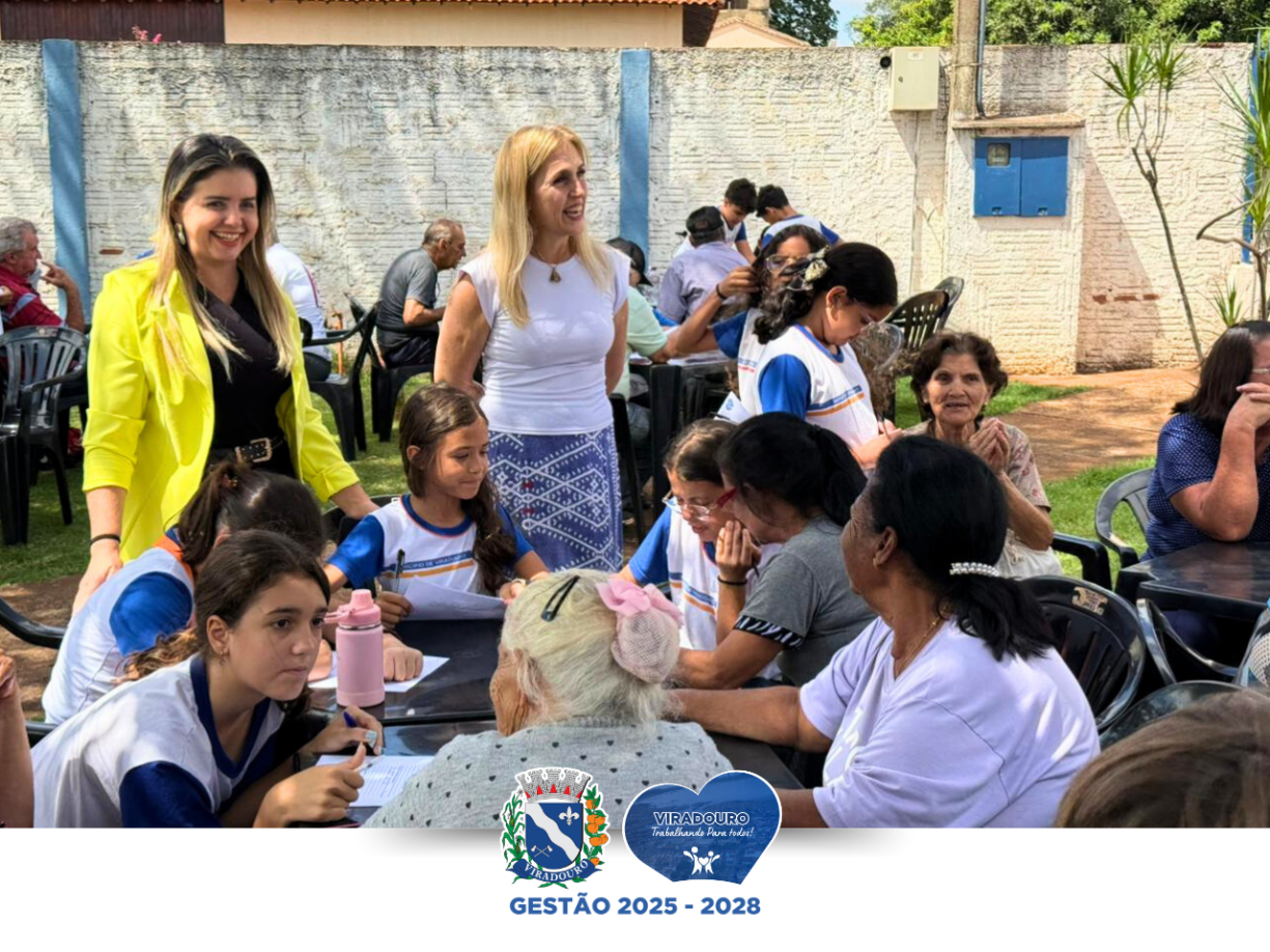 Encontro de gerações emociona e ensina em Viradouro