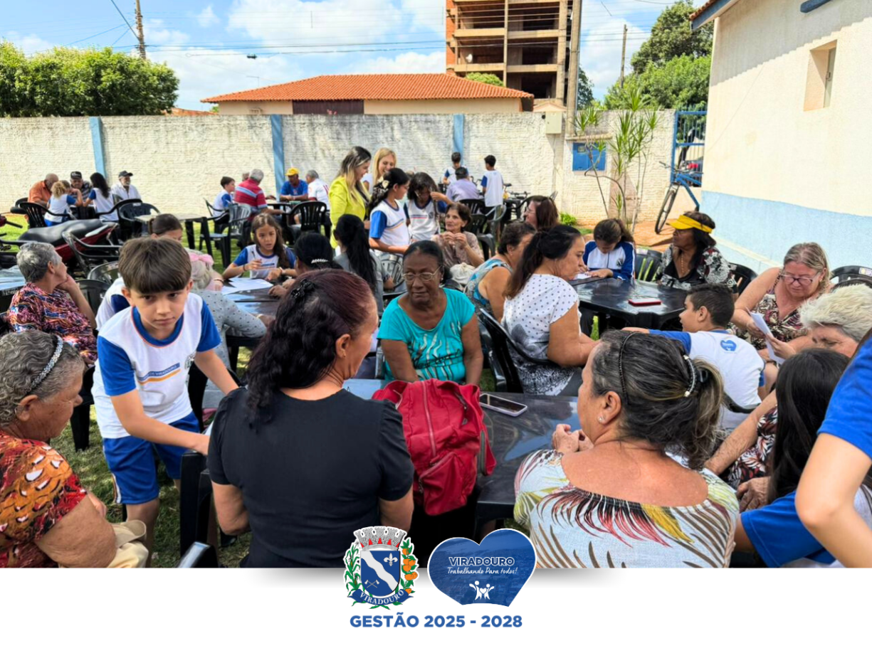 Encontro de gerações emociona e ensina em Viradouro