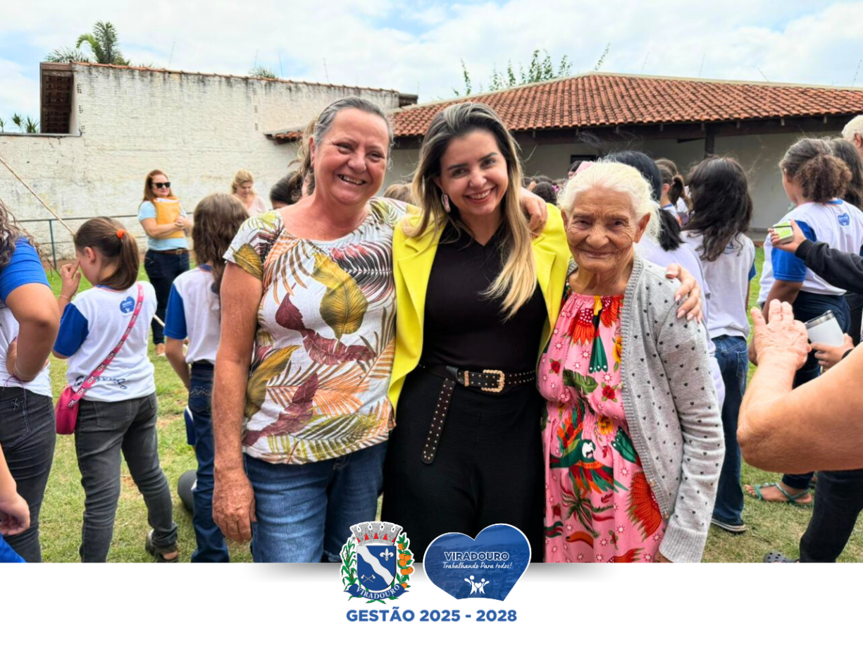 Encontro de gerações emociona e ensina em Viradouro