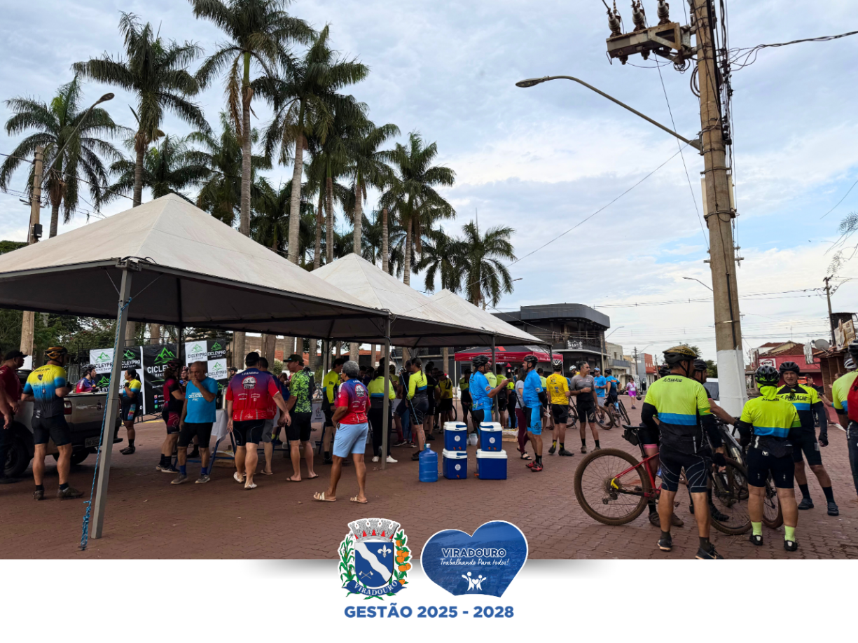 10ª Edição do Pedal da Amizade reúne cerca de 300 ciclistas em Viradouro