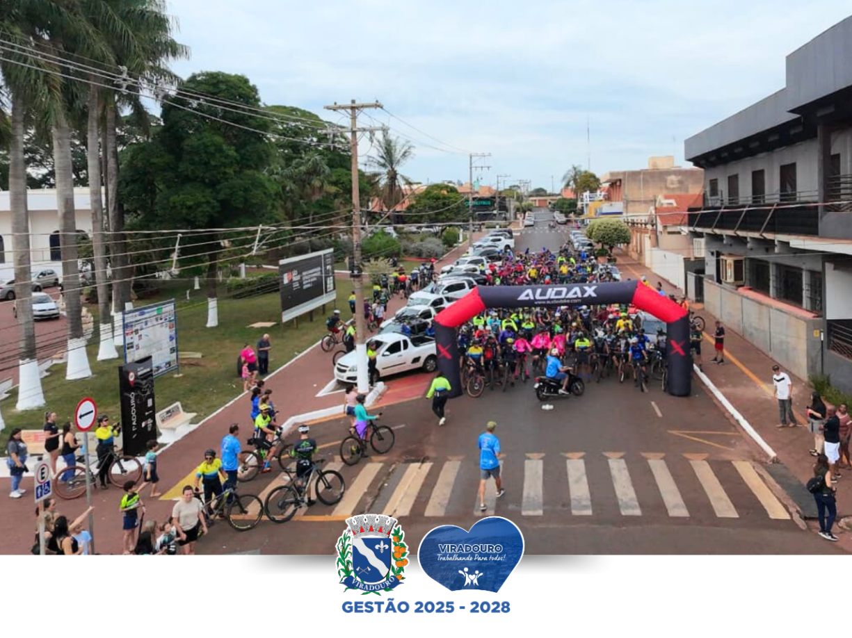10ª Edição do Pedal da Amizade reúne cerca de 300 ciclistas em Viradouro