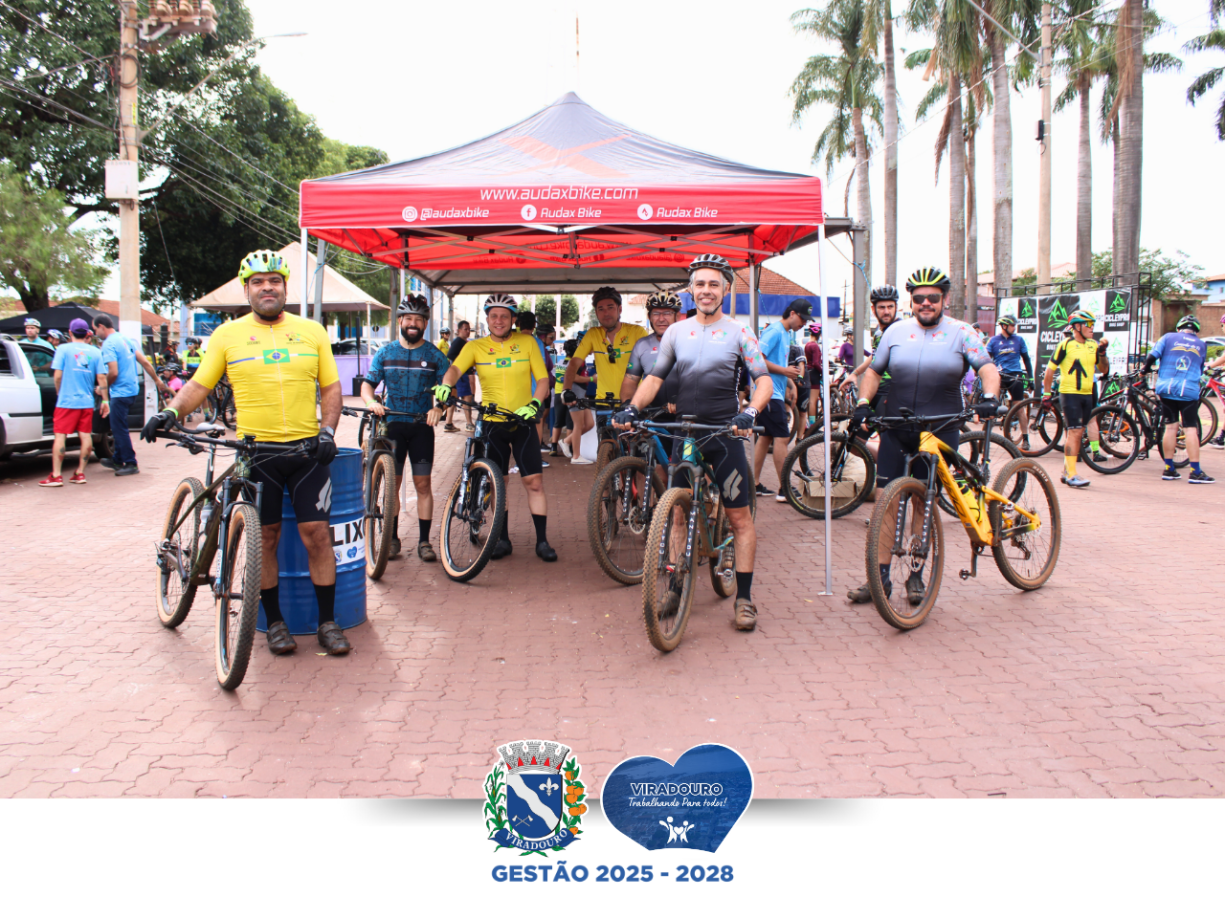 10ª Edição do Pedal da Amizade reúne cerca de 300 ciclistas em Viradouro