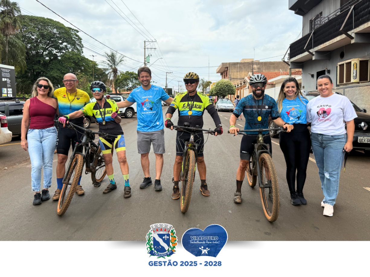 10ª Edição do Pedal da Amizade reúne cerca de 300 ciclistas em Viradouro