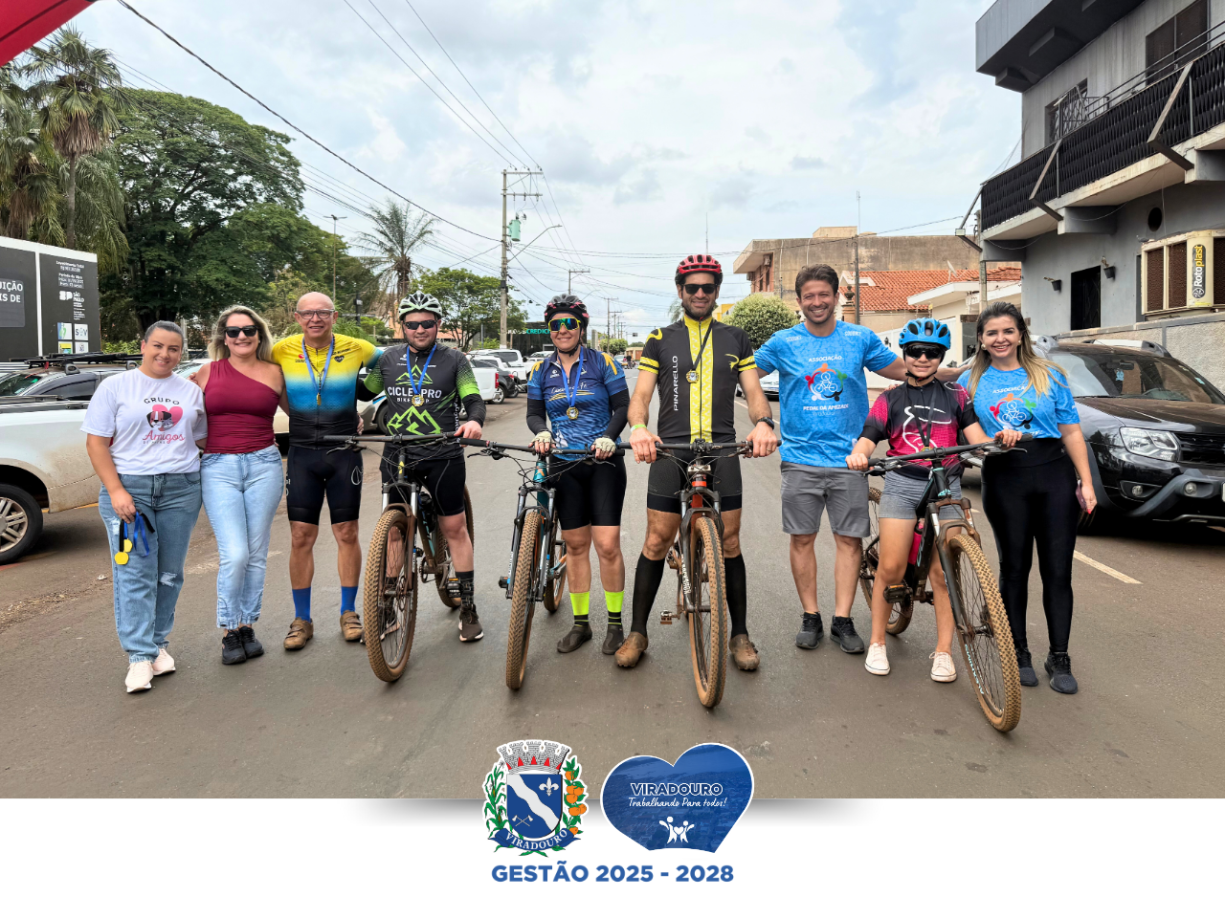 10ª Edição do Pedal da Amizade reúne cerca de 300 ciclistas em Viradouro