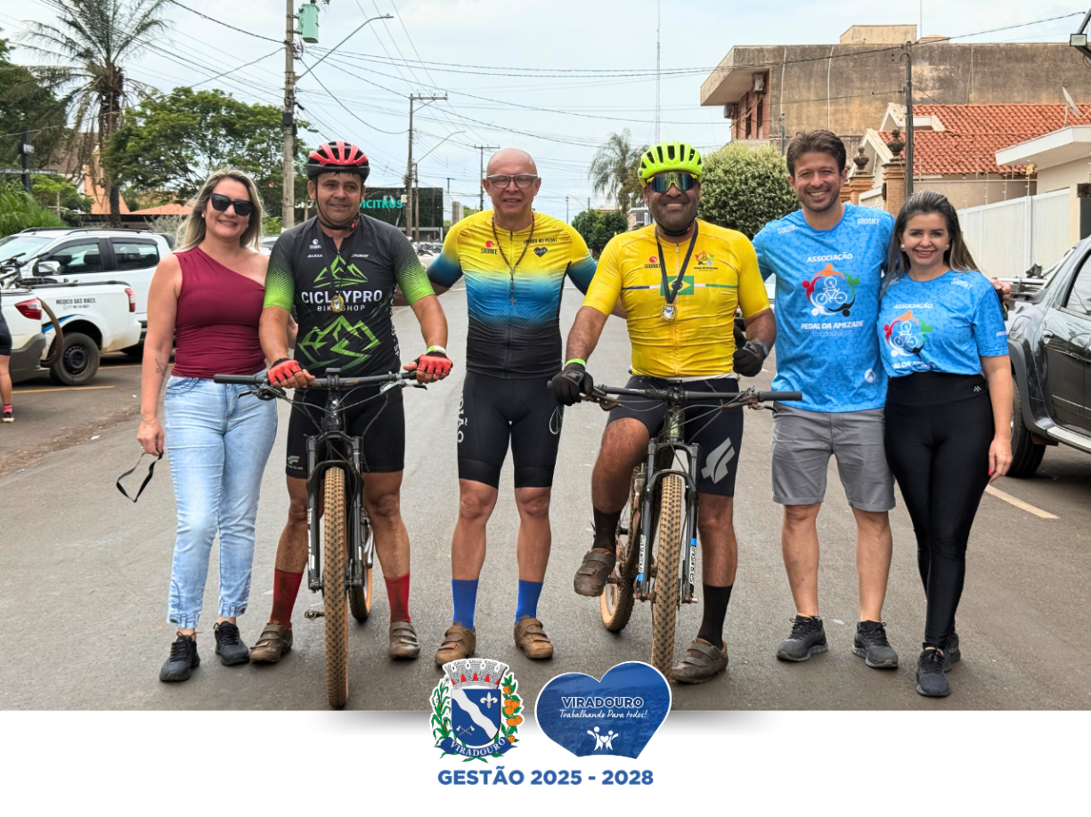 10ª Edição do Pedal da Amizade reúne cerca de 300 ciclistas em Viradouro