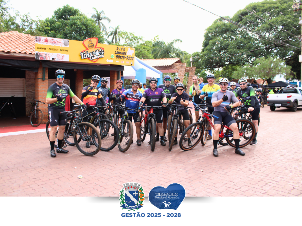 10ª Edição do Pedal da Amizade reúne cerca de 300 ciclistas em Viradouro