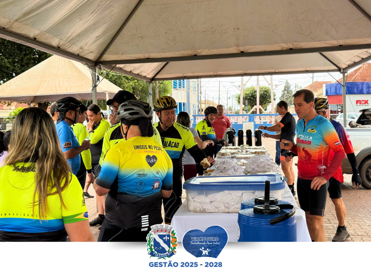10ª Edição do Pedal da Amizade reúne cerca de 300 ciclistas em Viradouro