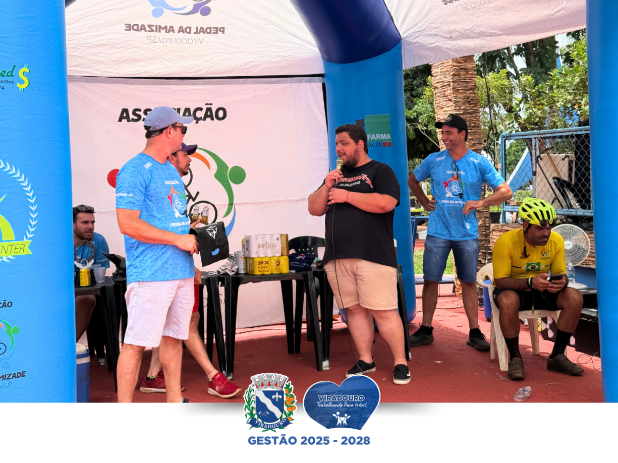 10ª Edição do Pedal da Amizade reúne cerca de 300 ciclistas em Viradouro