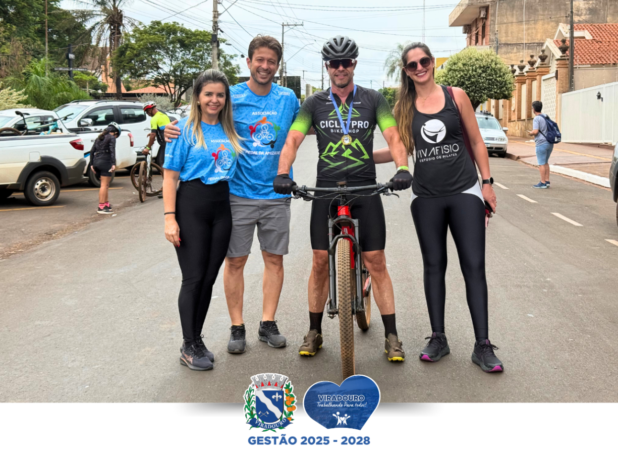 10ª Edição do Pedal da Amizade reúne cerca de 300 ciclistas em Viradouro