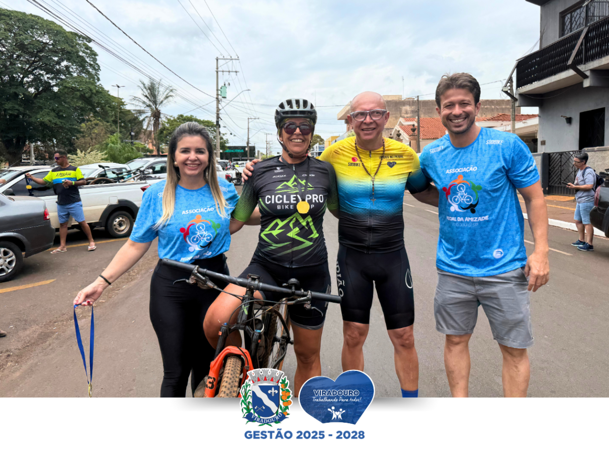 10ª Edição do Pedal da Amizade reúne cerca de 300 ciclistas em Viradouro