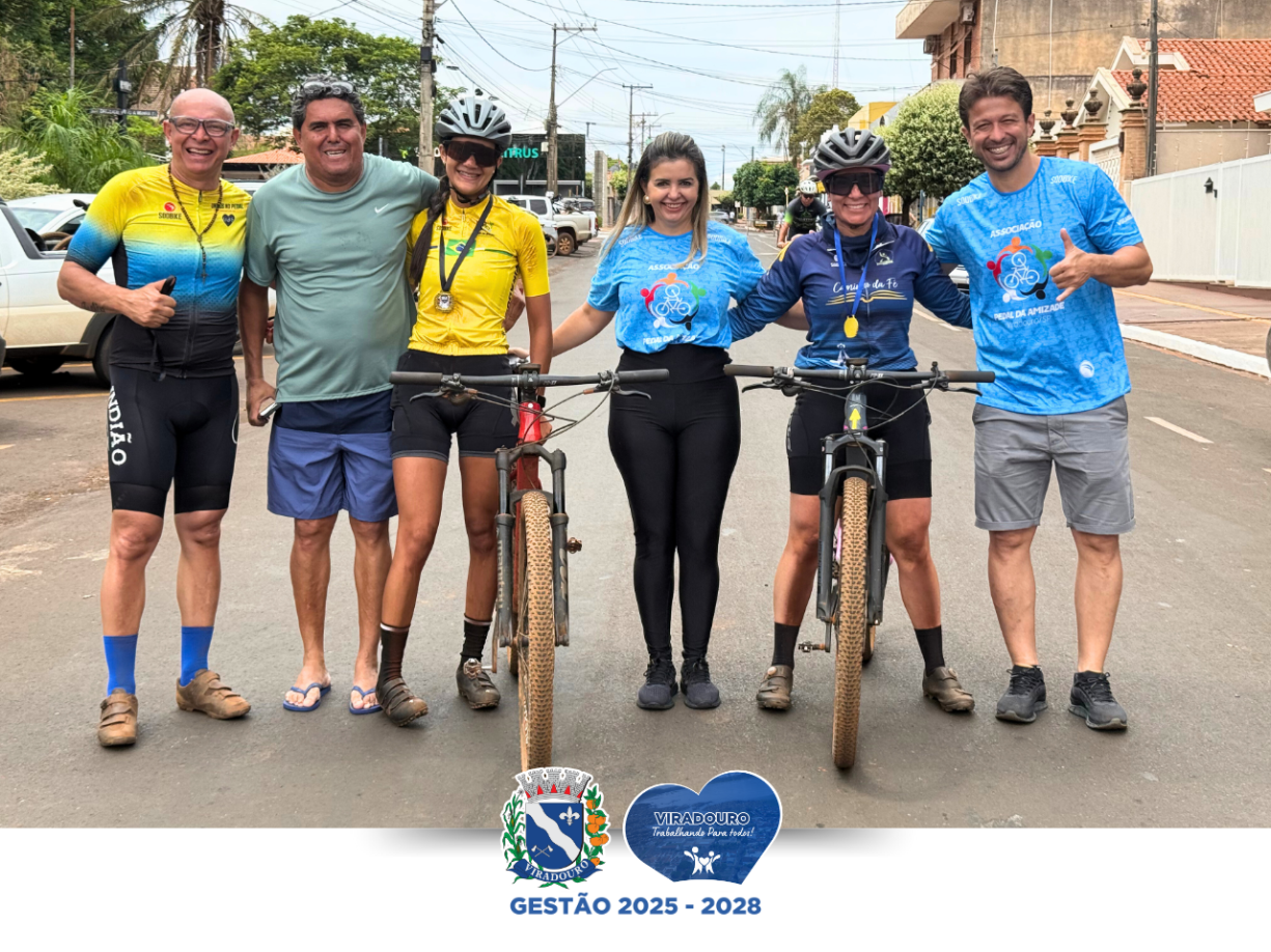 10ª Edição do Pedal da Amizade reúne cerca de 300 ciclistas em Viradouro