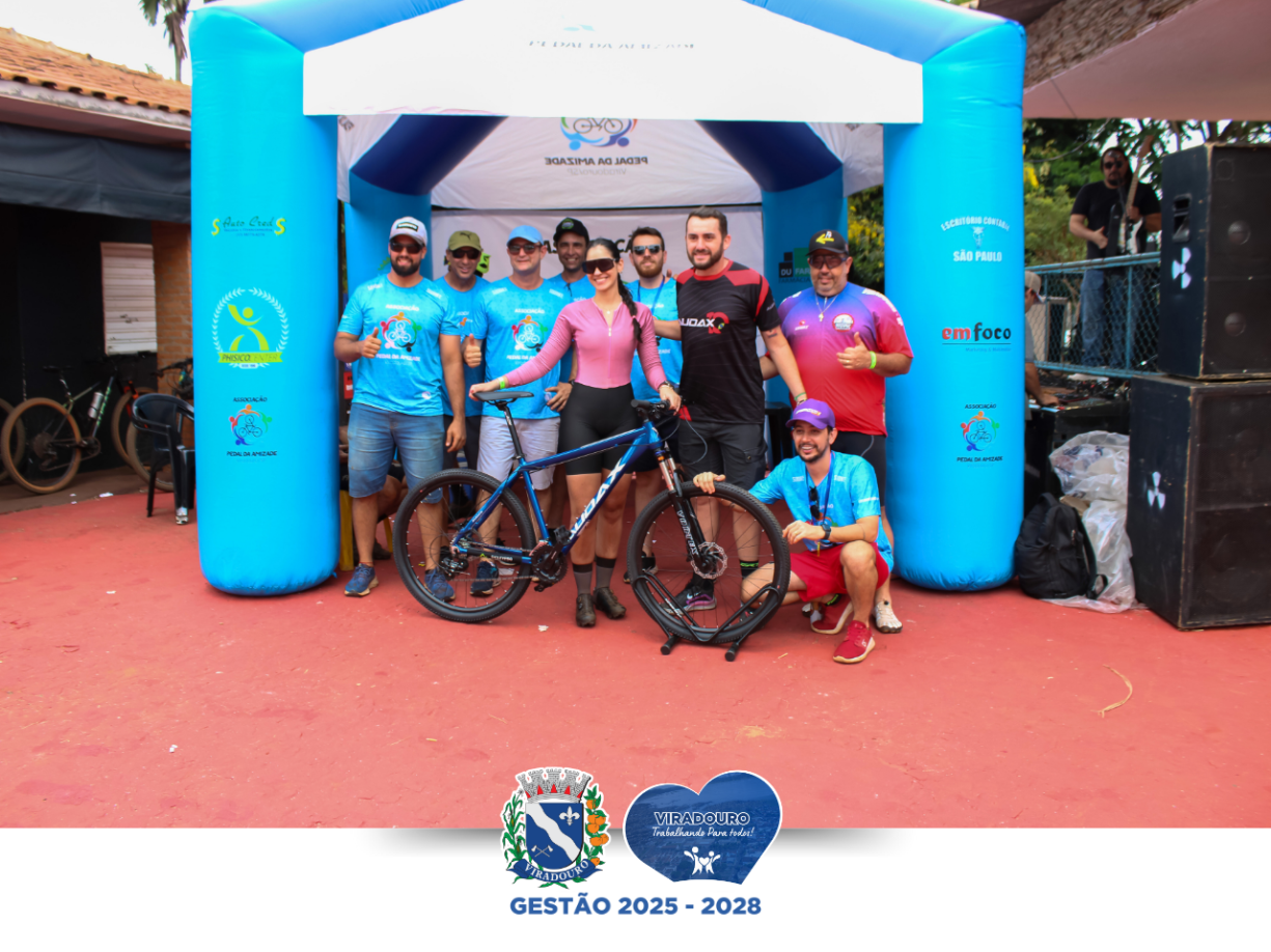 10ª Edição do Pedal da Amizade reúne cerca de 300 ciclistas em Viradouro