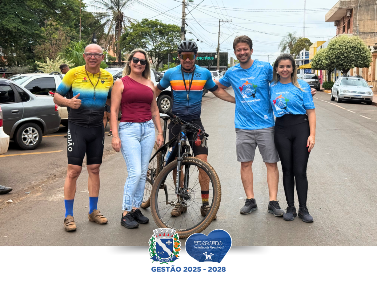 10ª Edição do Pedal da Amizade reúne cerca de 300 ciclistas em Viradouro