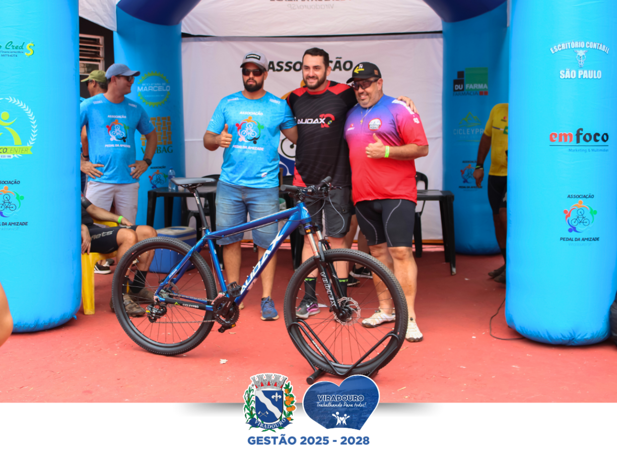 10ª Edição do Pedal da Amizade reúne cerca de 300 ciclistas em Viradouro