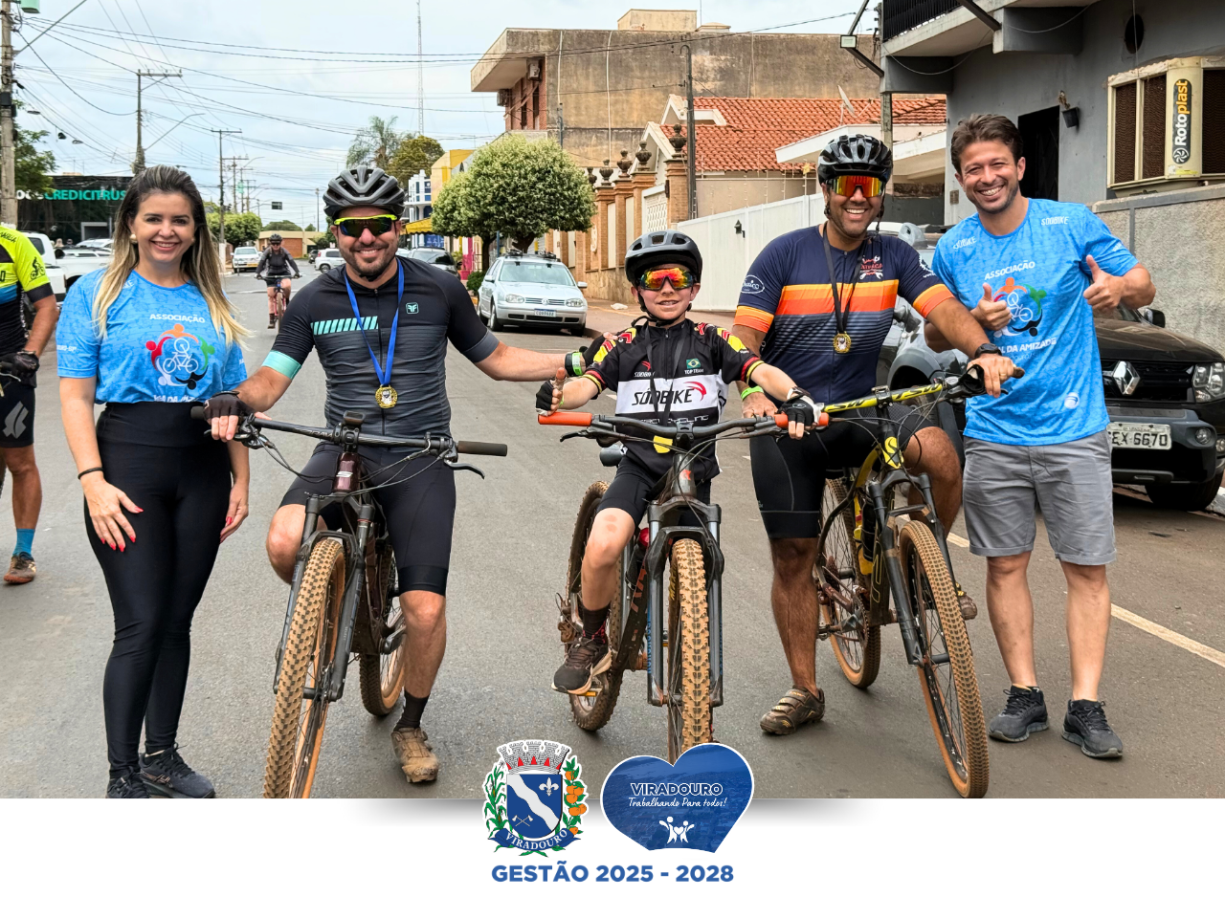 10ª Edição do Pedal da Amizade reúne cerca de 300 ciclistas em Viradouro