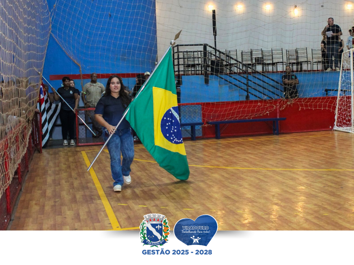 Viradouro abre o 27º Campeonato Municipal de Futsal com homenagens, emoção e celebração ao esporte