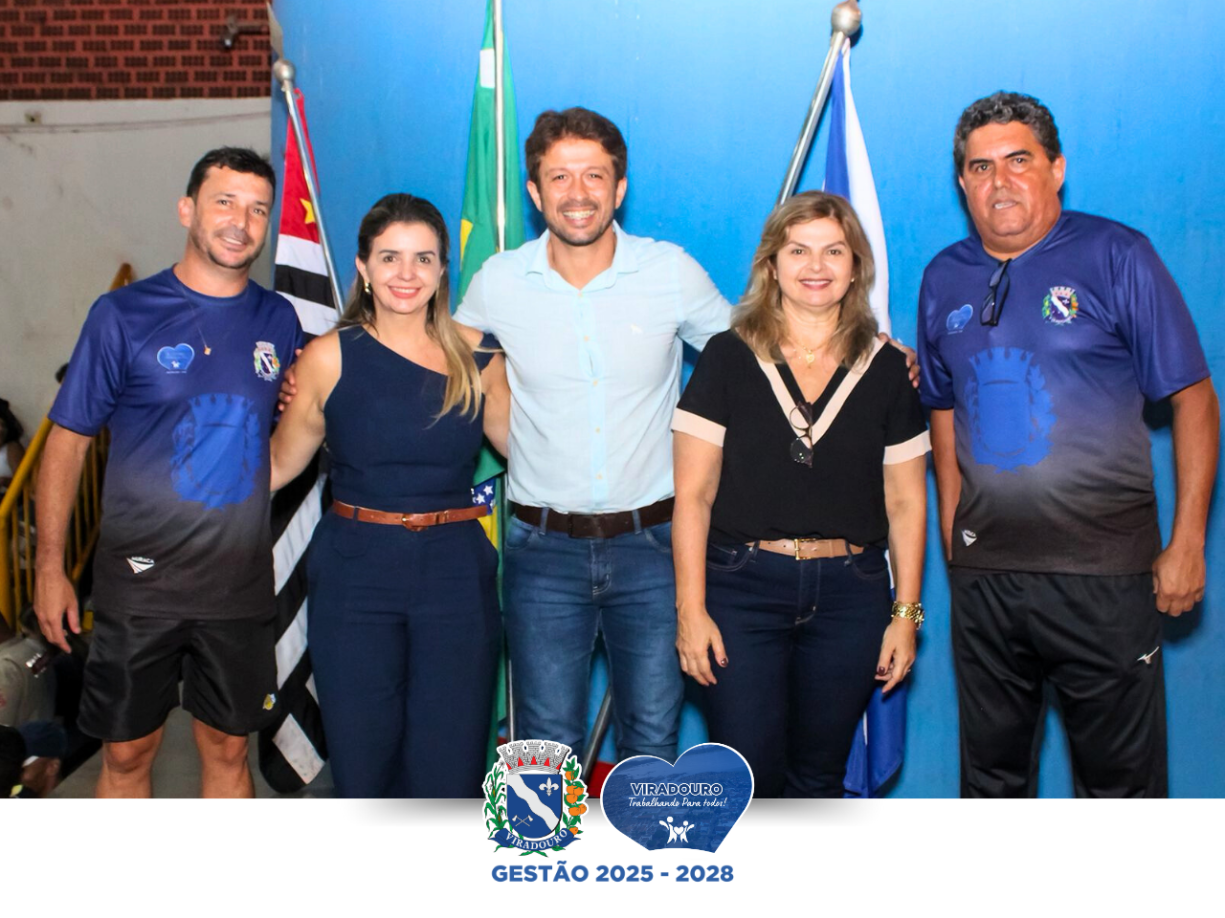 Viradouro abre o 27º Campeonato Municipal de Futsal com homenagens, emoção e celebração ao esporte