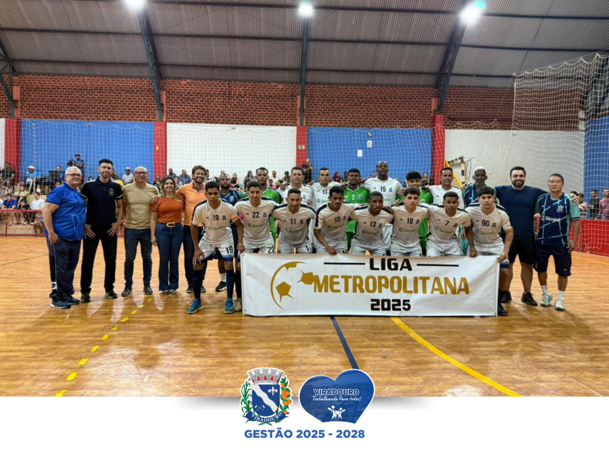 Viradouro Futsal é Campeã da Liga Metropolitana