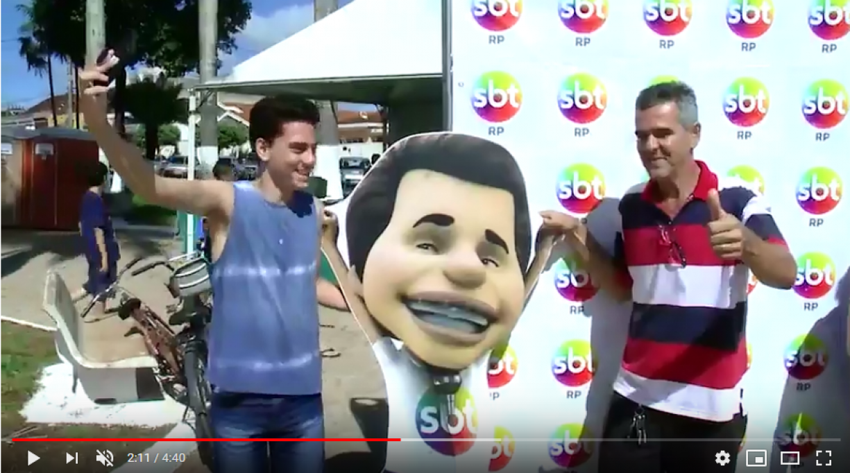 Viradouro foi Destaque no Jornal do SBT Verdade com o SBT na Praça