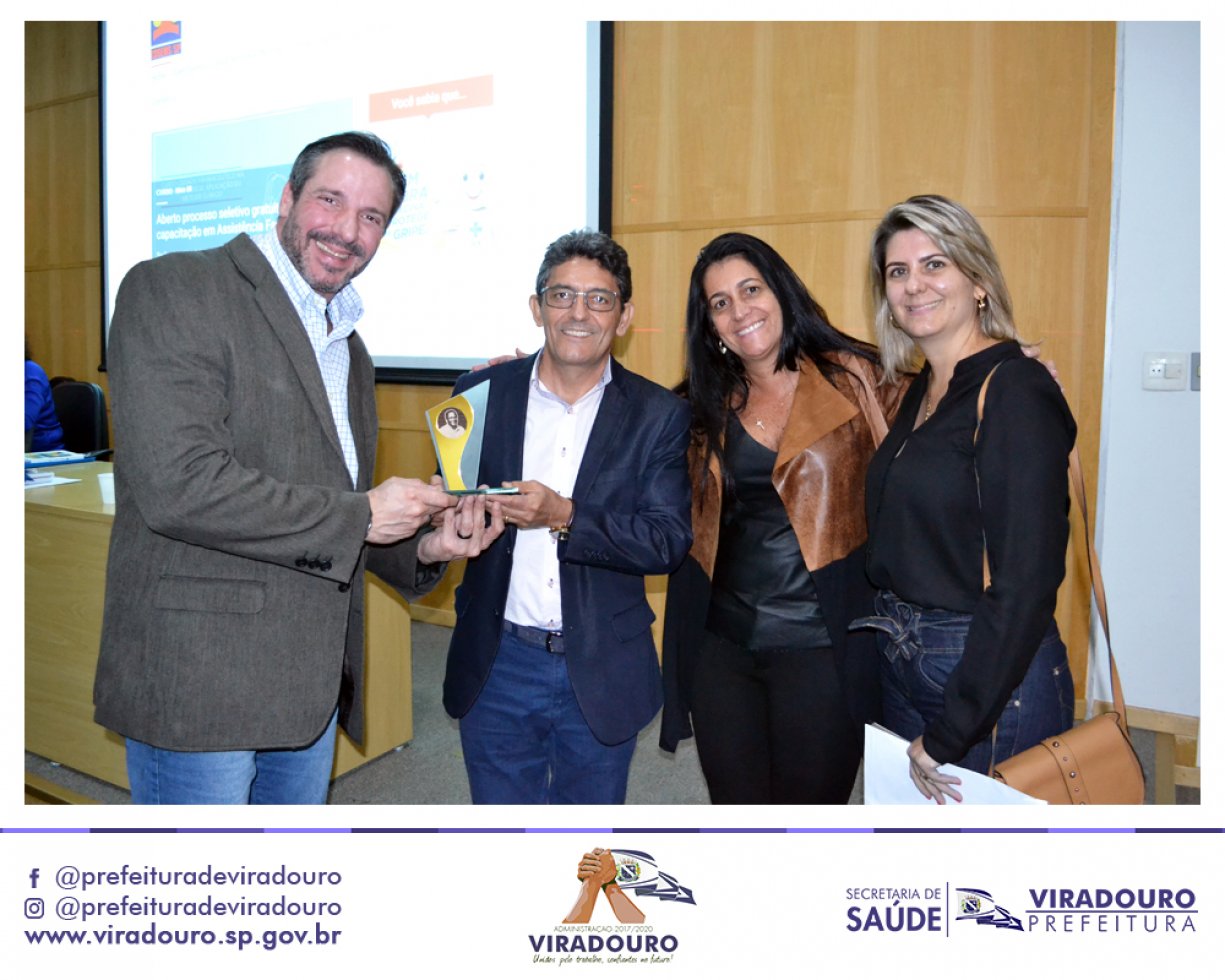 Saúde de Viradouro Recebeu Prêmio 