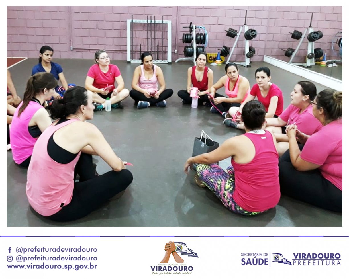 PALESTRA CÂNCER DE MAMA NA ACADEMIA PHISICO CENTER