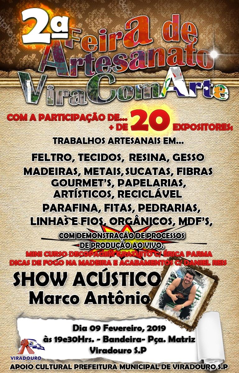 2ª Feira de Artesanato ViraComArte