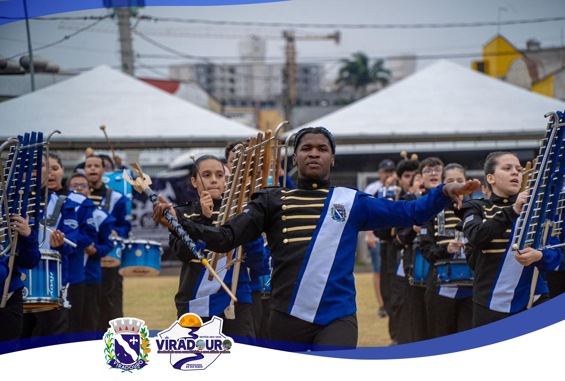 CORPORAÇÃO MUSICAL DE VIRADOURO BRILHA NO CONCURSO DE BANDAS E FANFARRAS! 