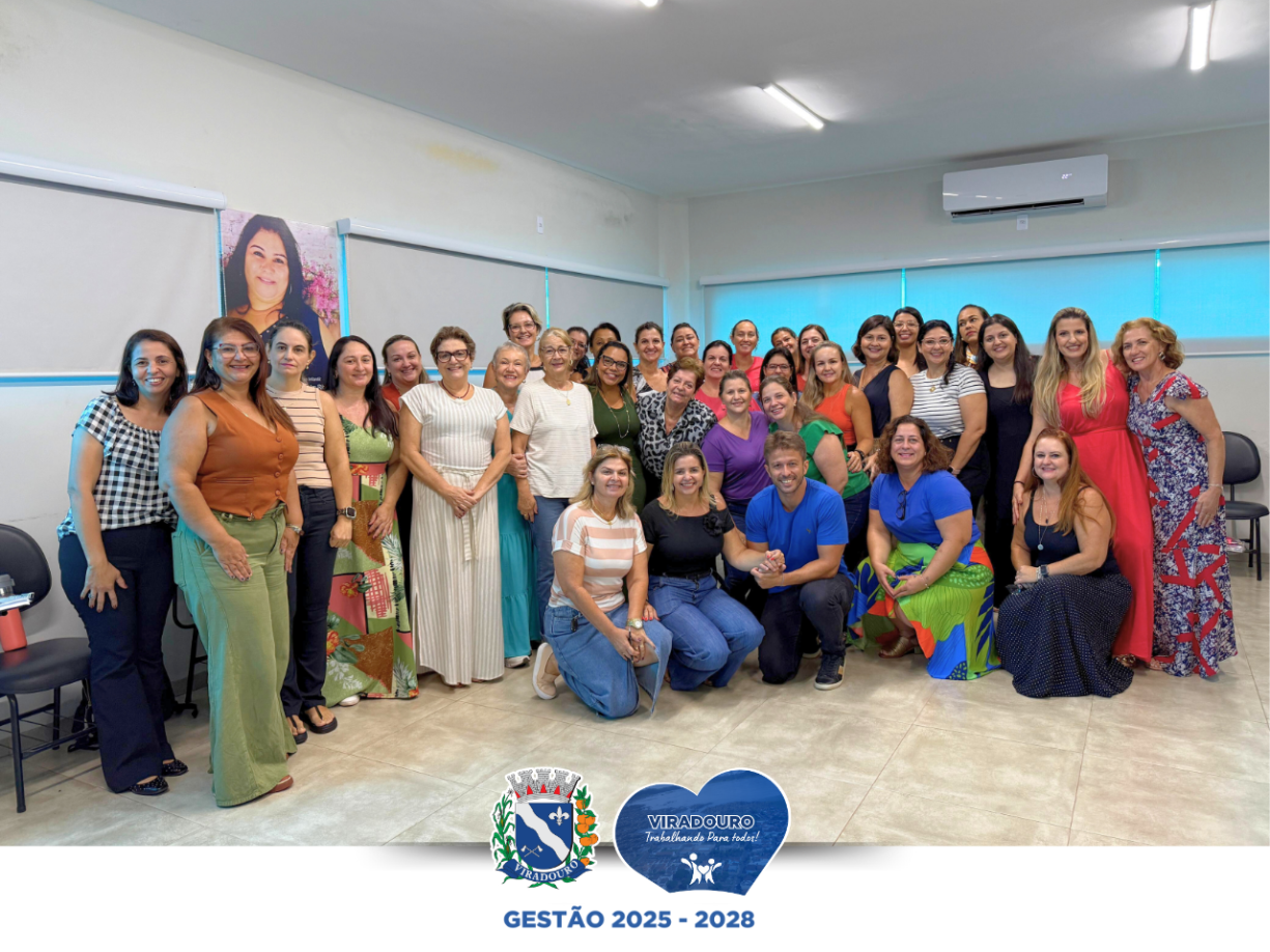Reunião de acolhimento e planejamento com equipe gestora da Educação