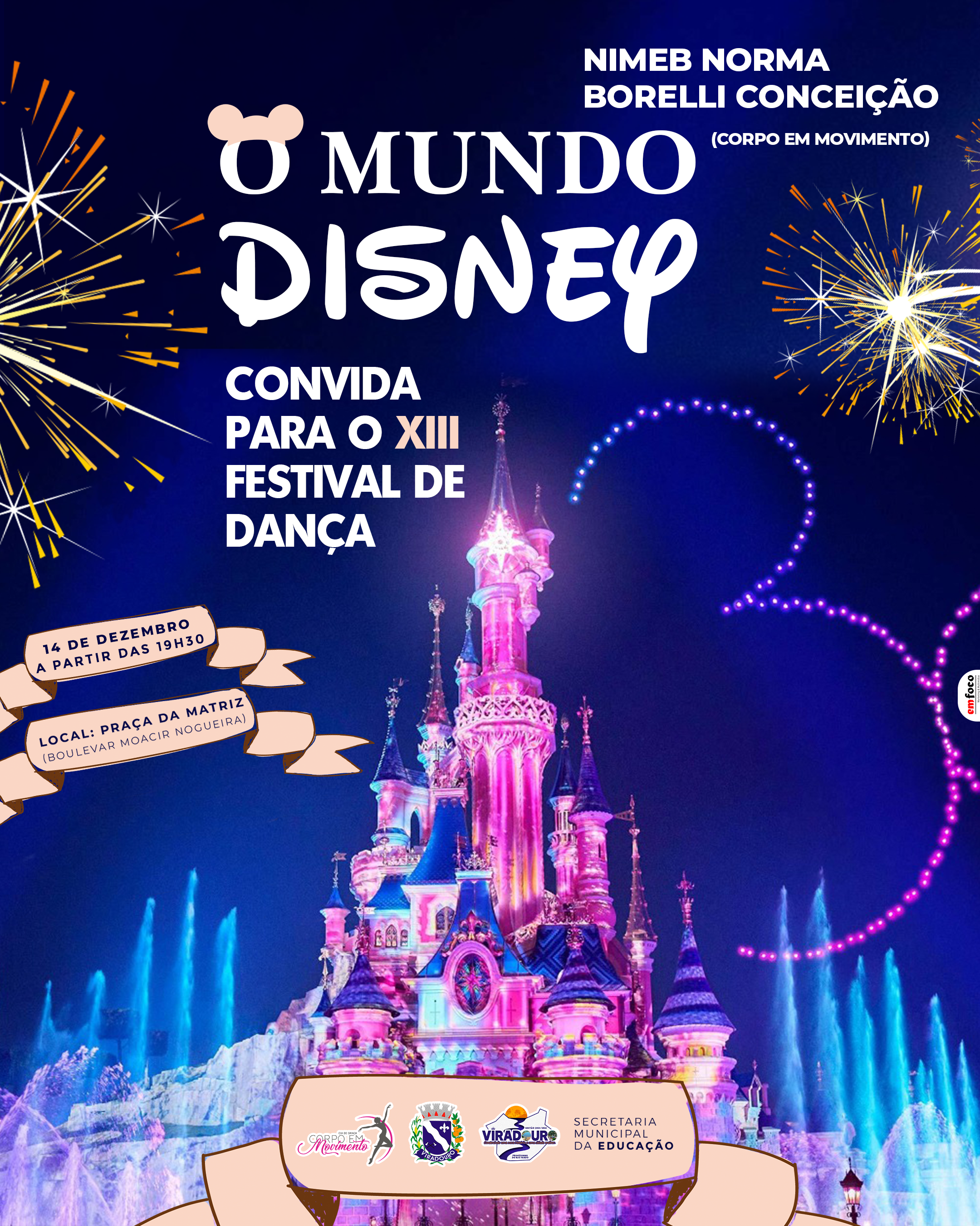 XIII Festival de Dança de Viradouro - O Mundo Disney