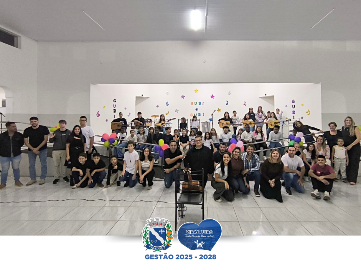 Projeto Guri Encanta com Encerramento do 1º Semestre no Espaço de Eventos Os Apaches