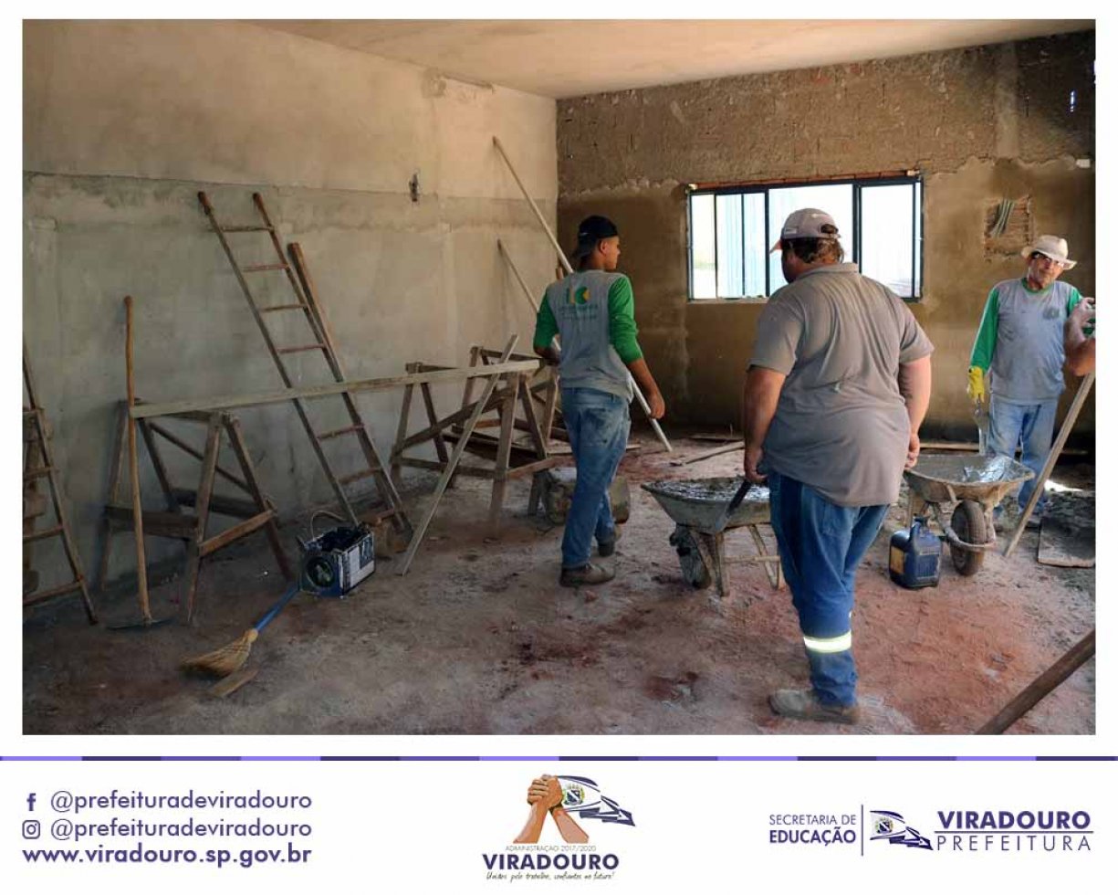 Construção do Refeitório