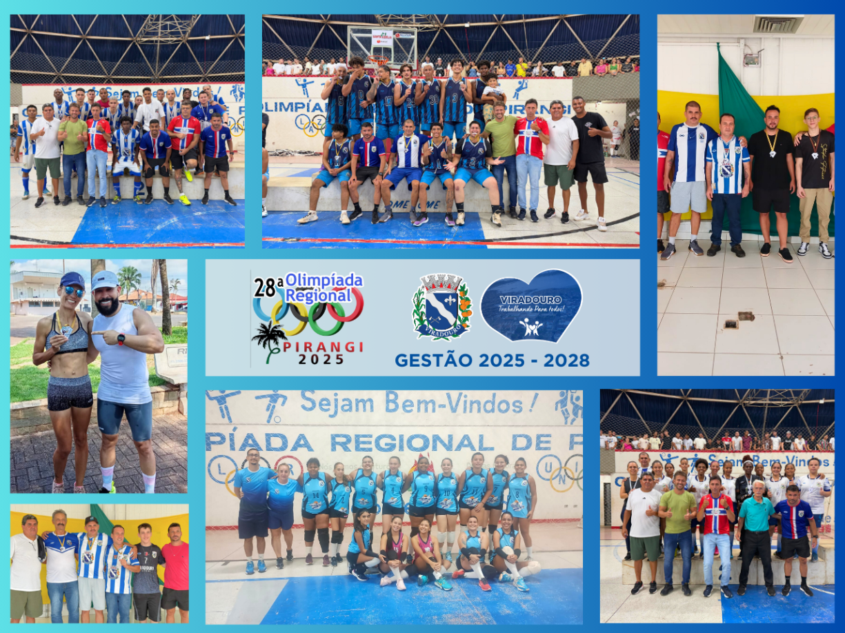 Viradouro brilha nas 28ª Olimpíadas de Pirangi e conquista sete medalhas!