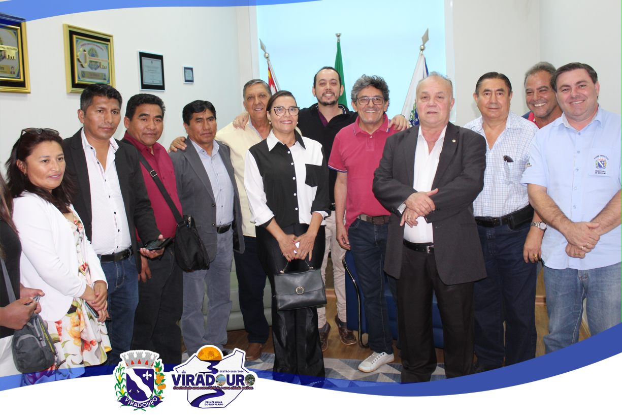 ENCONTRO HISTÓRICO ENTRE VIRADOURO E BOLÍVIA: FORTALECENDO VÍNCULOS INTERNACIONAIS!
