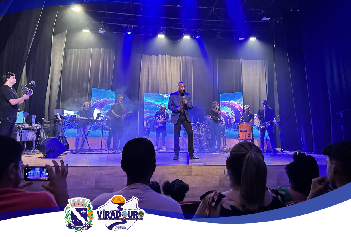 Juninho canta Alexandre Pires - evento cultural que encantou olhos e ouvidos e acalentar corações.