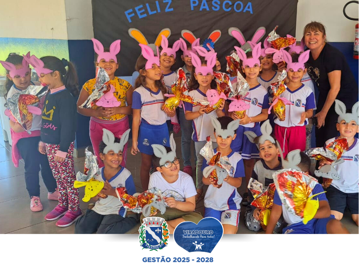 Prefeitura de Viradouro celebra a Páscoa com distribuição de ovos de chocolate para estudantes e grupos sociais