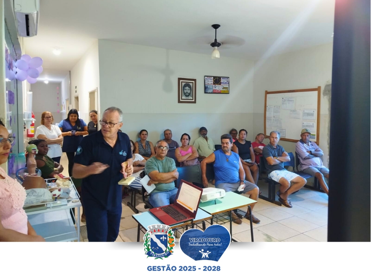 Março Lilás: Educação e Prevenção Contra o Câncer em Viradouro