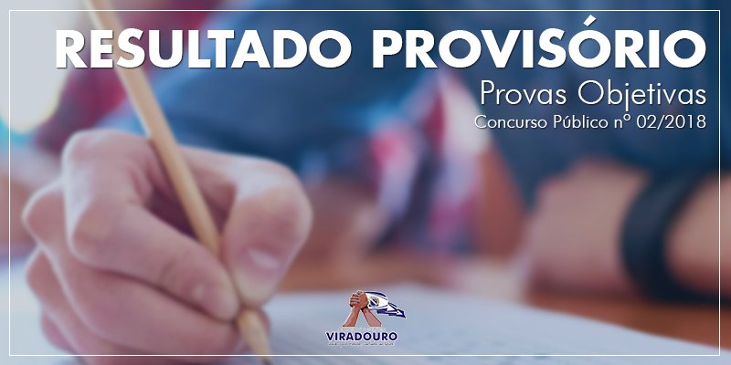 Classificação Provisória Concurso Público nº 02/2018